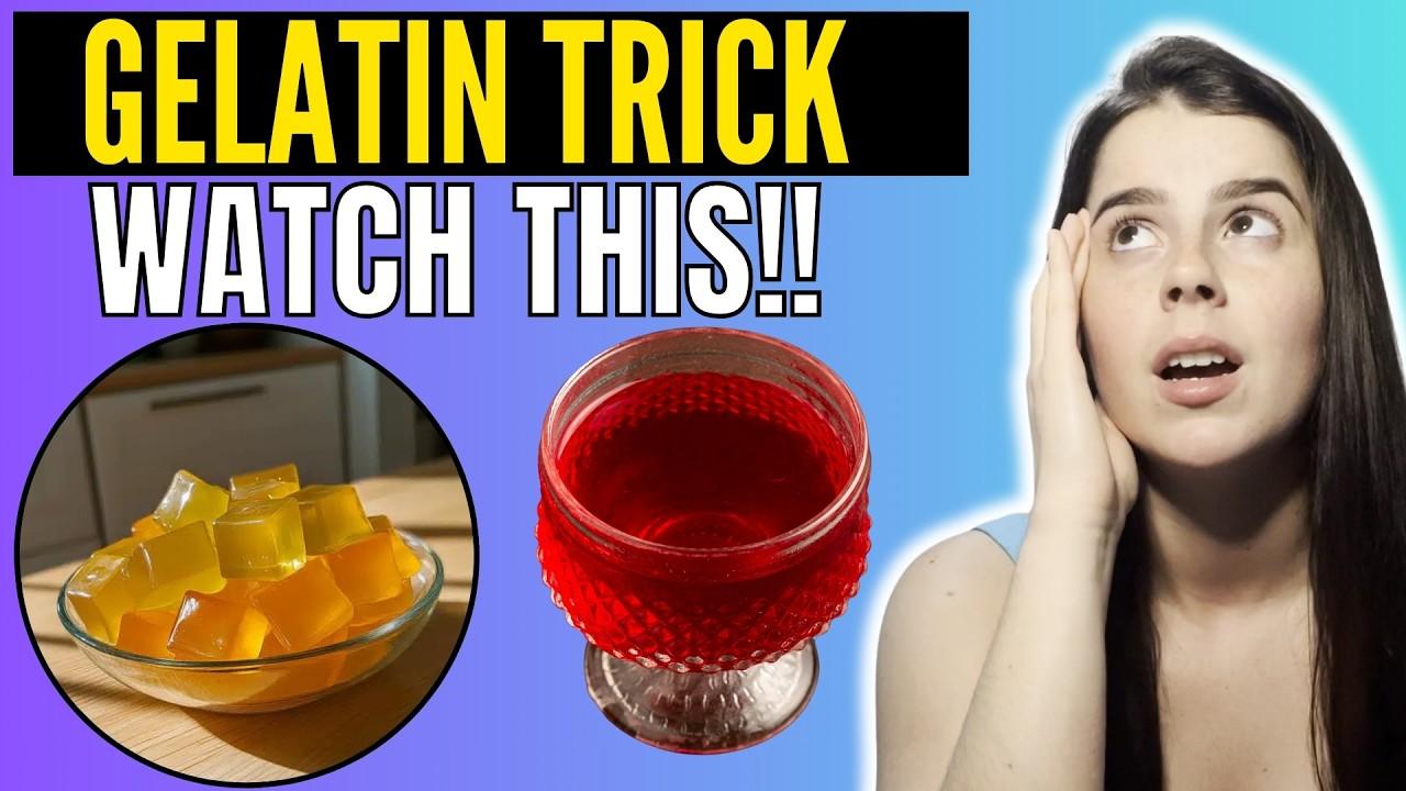 Is The Gelatin Trick To Lose Weight Real? Doctors Answer
