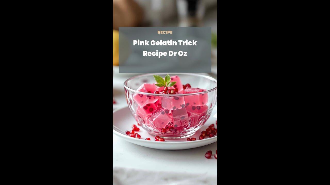 Gelatin Weight Loss Trick Ingredients: Everything You Need To Buy