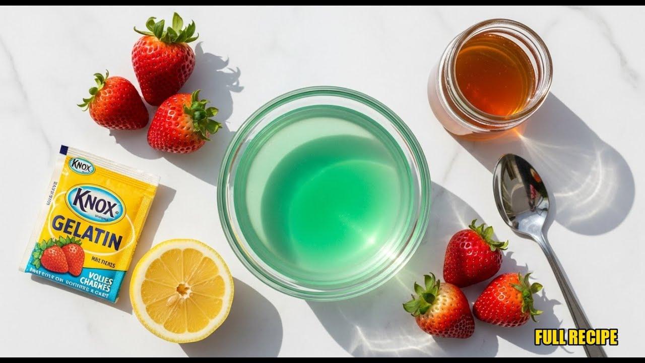 Gelatin Diet 3 Ingredients: The Simplest Homemade Recipe