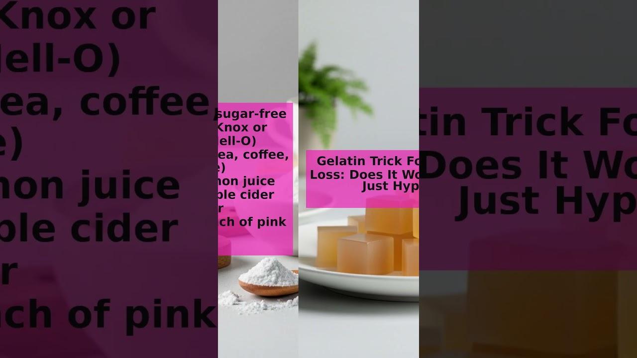 Gelatin Diet Trick Reviews: Honest Results From Real Users