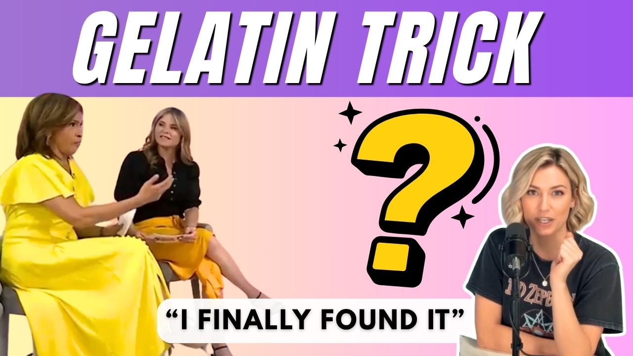 Gelatin Trick Jillian Michaels: Is There Any Official Connection?