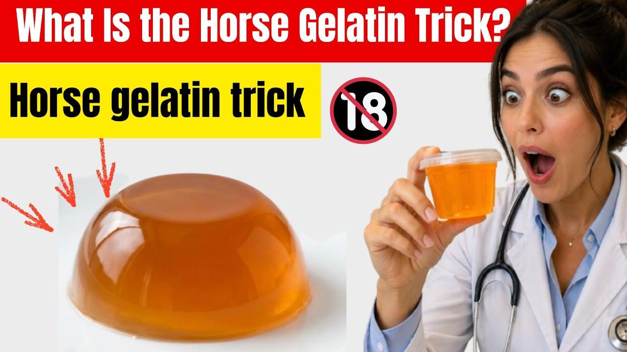 How To Make Sense Of The Viral Horse Gelatin For Men Recipe
