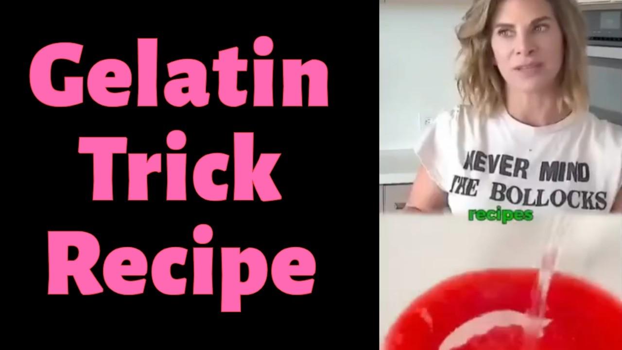 Jillian Michaels Gelatin Trick Recipe for Weight Loss? I Checked — Scam Breakdown