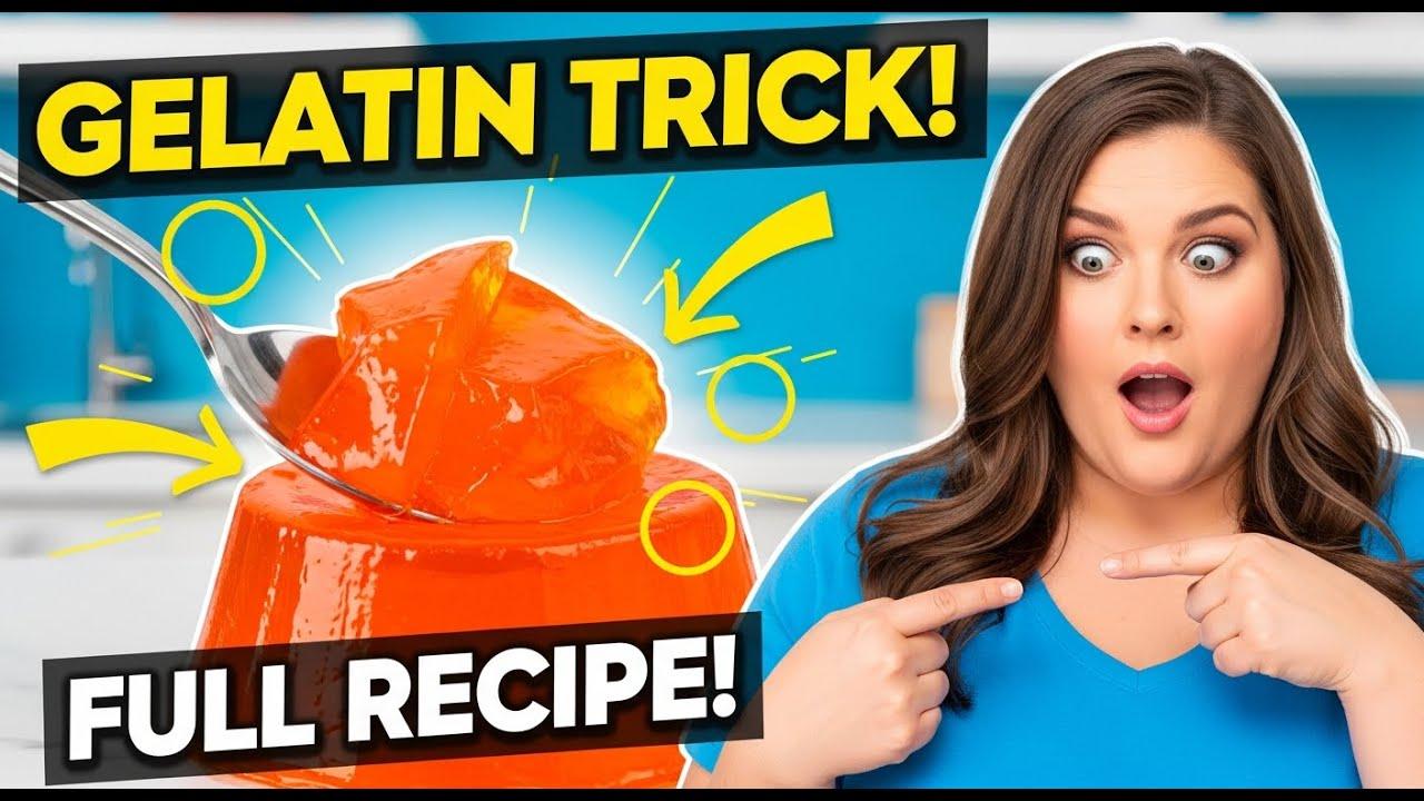 Gelatin Diet 3 Ingredients: The Simplest Recipe To Try Today
