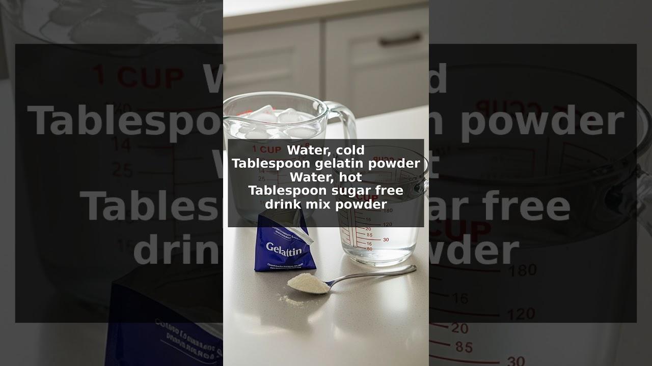 Recipe For Bariatric Gelatin: Easy Homemade Version With Ingredients
