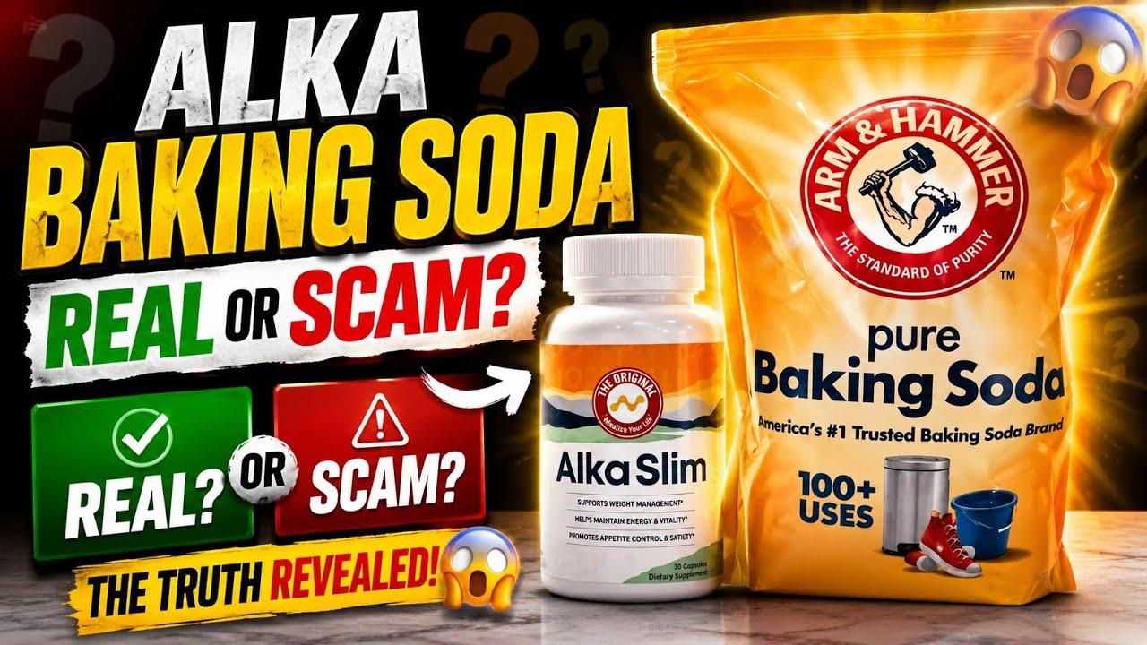 Alka Slim Baking Soda Scam EXPOSED!  Don’t Buy This