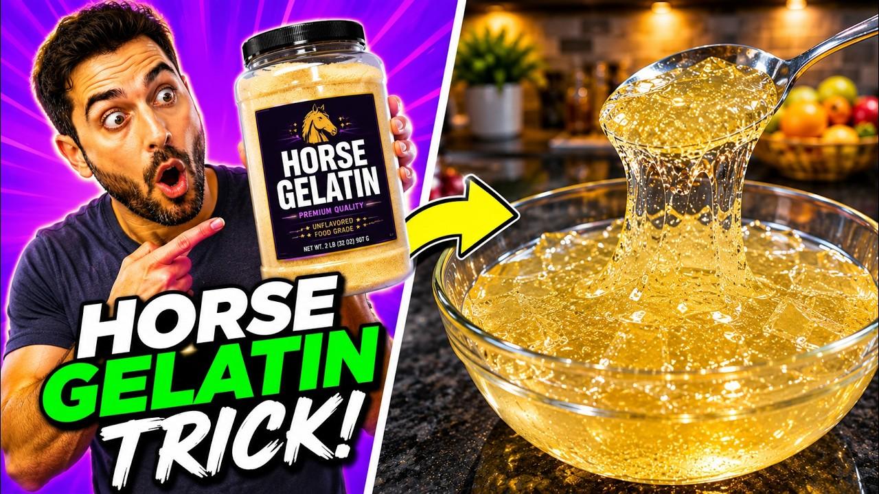 Horse Gelatin Trick Recipe For Men: Complete Homemade Guide
