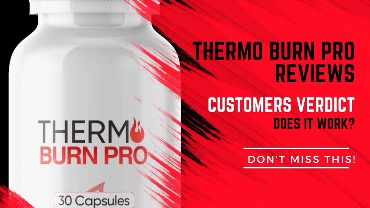 Thermo Burn Pro Official Website: Reviews, Pricing & What to Know Before Ordering